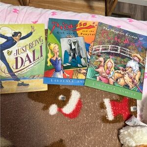 New children’s Books Featuring Dali, Picasso, and Monet- wonderful